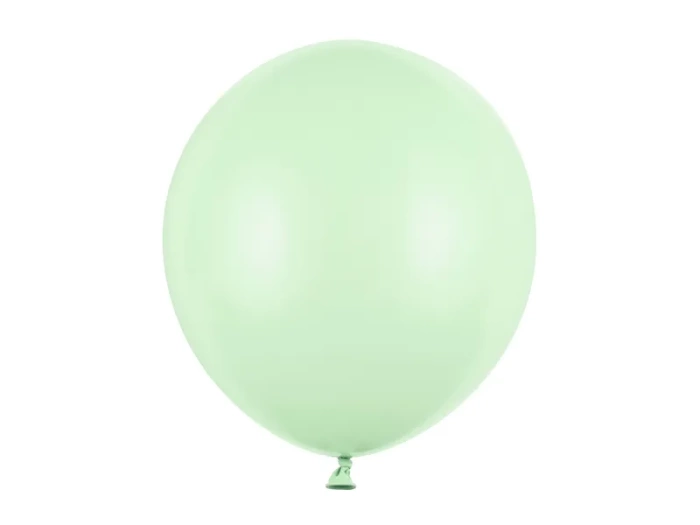 Balon Strong jednokolorowy 43 cm 17 cali 25 szt. Pastel Pistachio