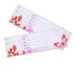 Zaproszenie motyle czerwone 10 szt
