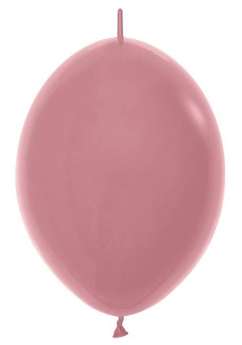 Balony do girland (Link-o-loon) LOL 12 cali Sempertex Solid 50 szt. Rosewood