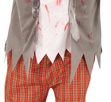 Strój dla dorosłych UCZEŃ ZOMBIE męski