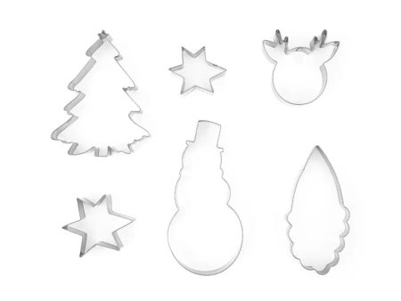 Wykrawacze do ciastek Merry Christmas 6 szt.