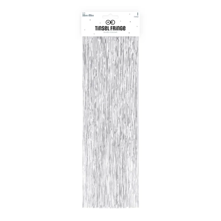 Włosy anielskie na choinkę srebrne 33x50cm