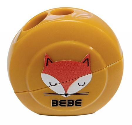 Temperówka podwójna z pojemnikiem zwierzątka mix wzorów 1 szt.