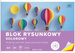 Blok rysunkowy kolorowy A4 20 kartek