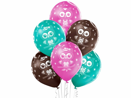 Balon Sówki Sowa Sówka 12 cali 1 szt.