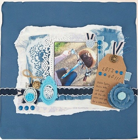 Tkanina Dżinsowa JEANS 6 szt