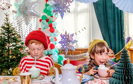 Płatek śniegu śnieżynka balon foliowy 64 x 66 cm