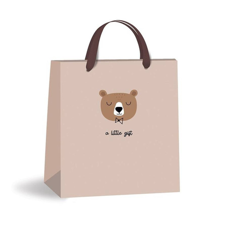 Torebka prezentowa ZWIERZĄTKA 25 x 21,5 cm mix