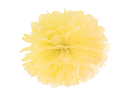 Pompon dekoracyjny bibułowy różne kolory 25 cm