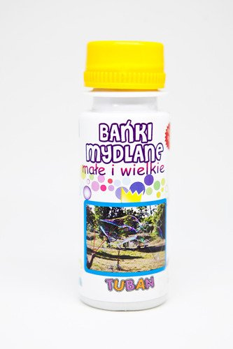Małe bańki mydlane 60 ml TUBAN