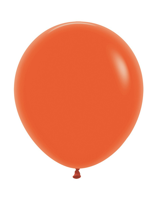 Balon lateksowy 18 cali Sempertex Solid 1 szt. Orange