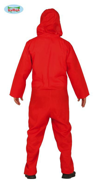 Strój dla dorosłych Skazaniec z kapturem "Dom z papieru" mężczyzna