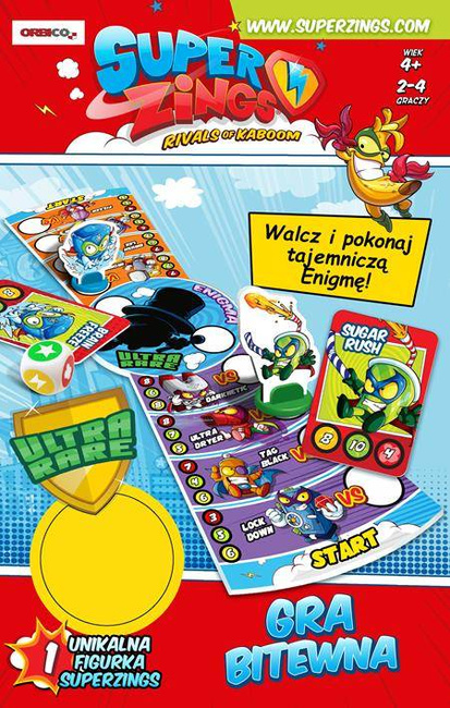 Super Zings MagicBox Gra bitewna planszowa