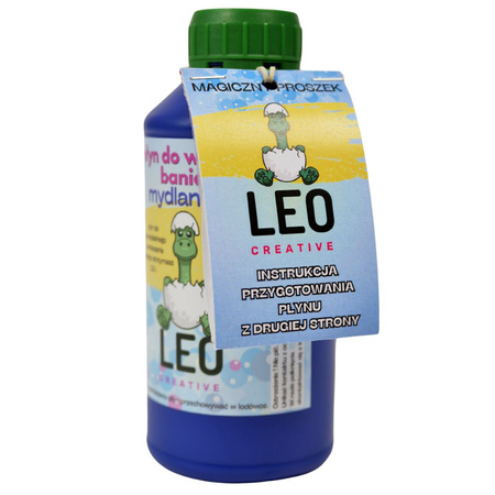 Płyn do dużych baniek mydlanych Koncentrat 0,5 l Leo Creative