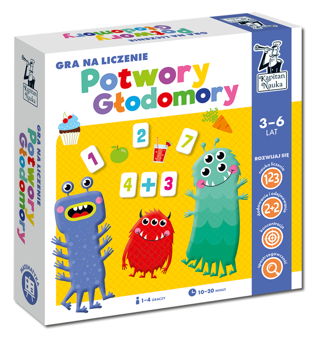 POTWORY GŁODOMORY GRA NA LICZENIE KAPITAN NAUKA