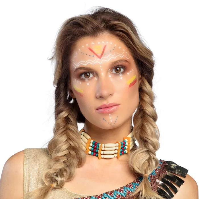 Naszyjnik Indiański Koraliki