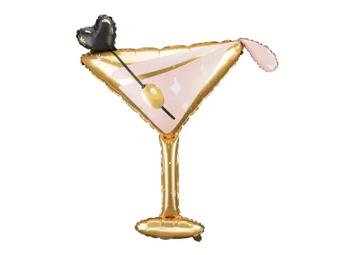 Kieliszek szampan balon foliowy party 126 x 93 cm