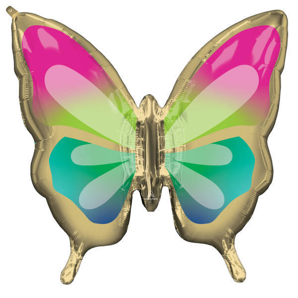 Motyl balon foliowy 76 x 71 cm