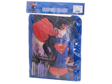Strój kostium SUPERMAN dla dzieci 110-120 cm