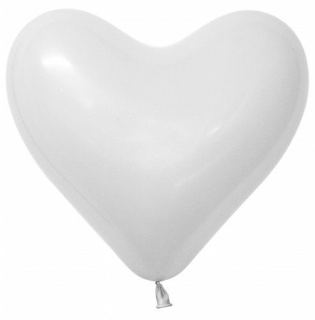 Balon jednokolorowy Sempertex SERCE 12 cali 50 szt