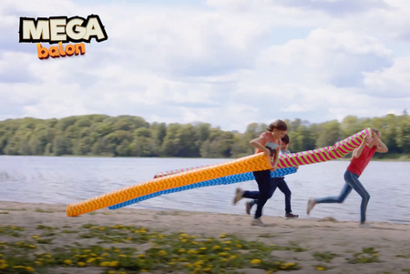 MEGA BALON 3m Epee mix kolorów