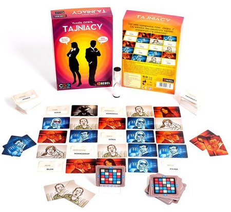 Gra słowna zespołowa Tajniacy Rebel