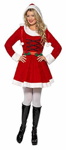 Sukienka Mikołajki z kapturem