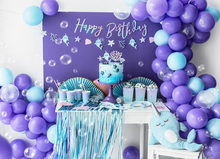 Balon Strong jednokolorowy 5 cali 100 szt. Pastel Lavender Blue