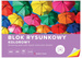 Blok rysunkowy kolorowy A3 20 kartek