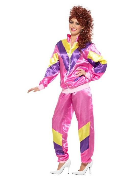 Strój damski Dres Różowy lata 90