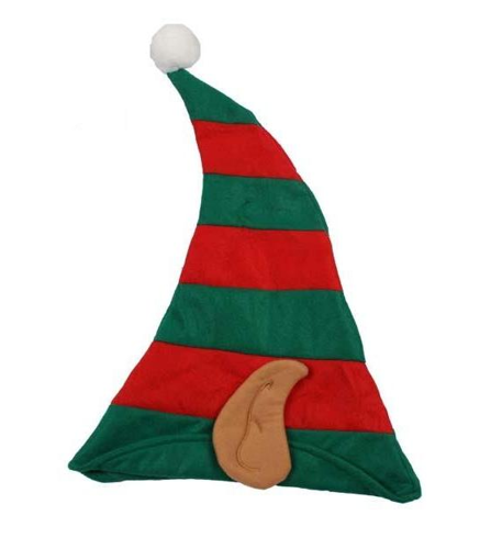 Czapka Elfa w paski