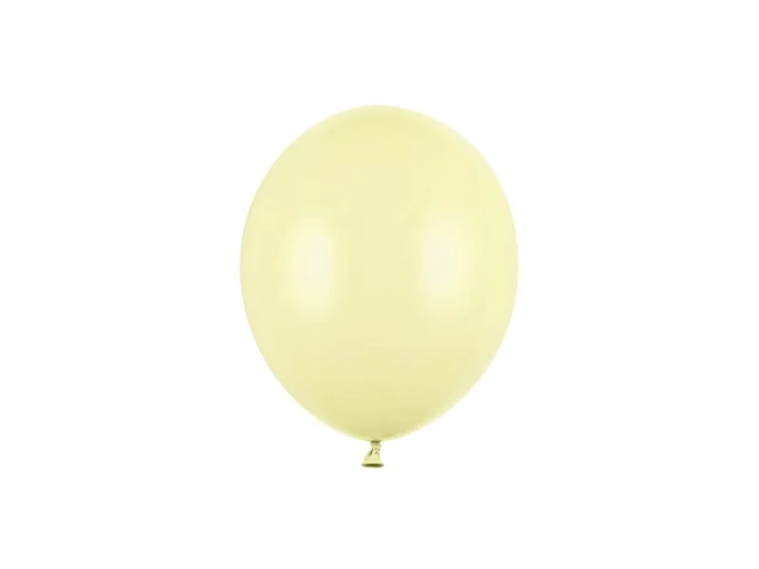 Balon Strong jednokolorowy 5 cali 100 szt. Pastel Light Yellow