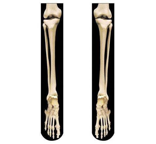 Podkolanówki KOŚCIOTRUP z nadrukiem 3D