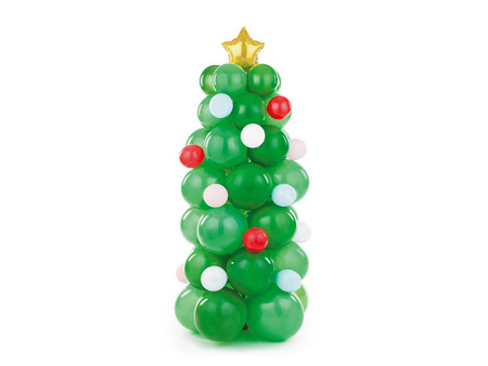 GIRLANDA BALONOWA choinka zestaw 161 cm