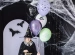 Balon HALLOWEEN Nietoperze Czarownica 30 cm 1 szt. mix