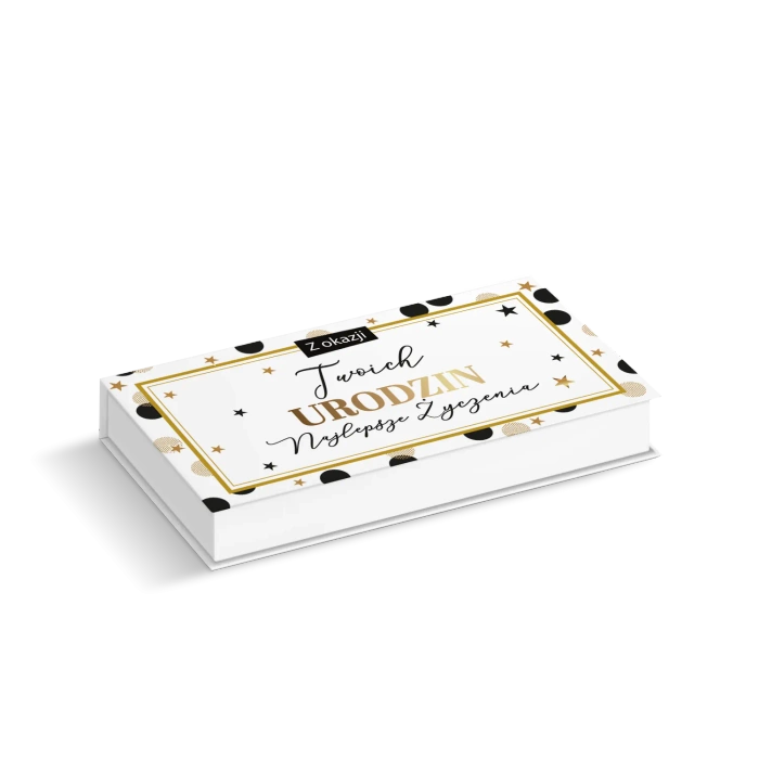 Pudełko ozdobne na banknoty Z okazji urodzin