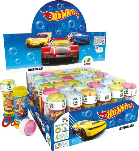 Małe bańki mydlane 60 ml Hot Wheels