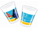 Kubeczki plastikowe Dory Rybka Nemo 8 szt