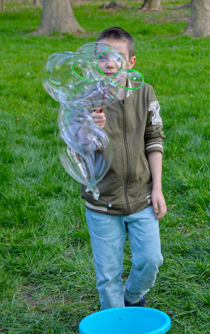 Proszek na Płyn do dużych baniek mydlanych aż 55 l Leo Creative