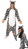 Strój onesie kigurumi ZEBRA piżama