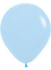 Balon lateksowy 18 cali Sempertex Solid 1 szt. Pastel Blue