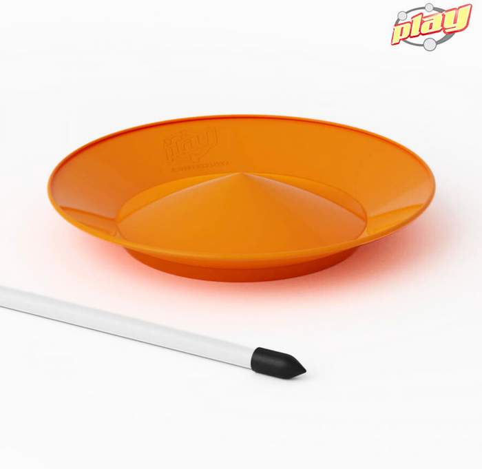 Zestaw talerz cyrkowy + plastikowa tyczka Play