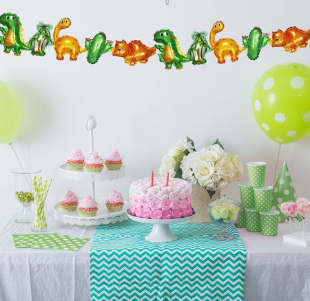 Girlanda balonowa - Dinozaury - 100 cm