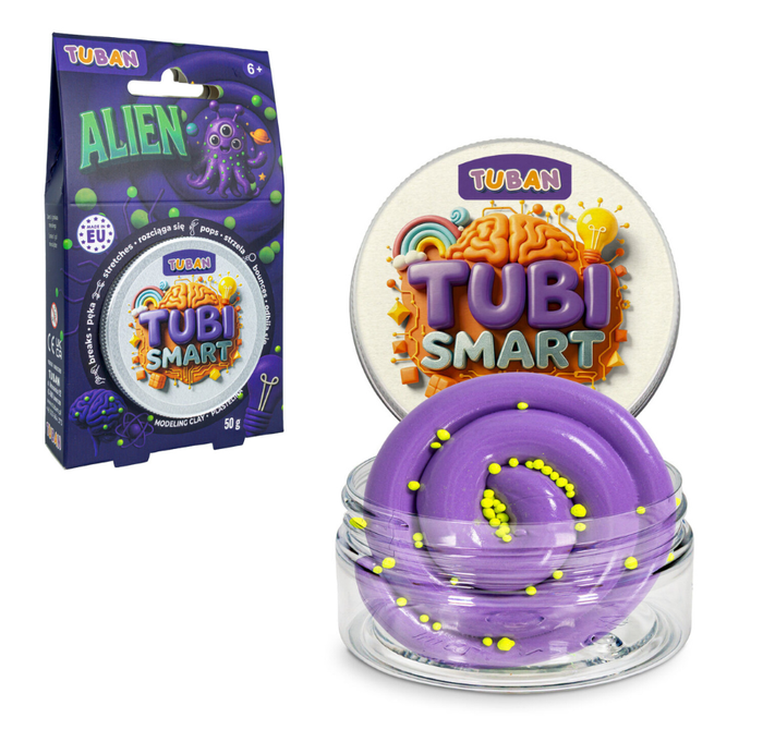 Smart plastelina TUBI - ALIEN - fioletowa 50 g