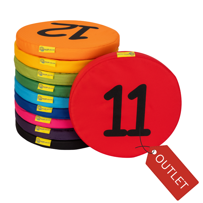 Poduszki KODURA zestaw Liczby 11-20 AKSON - OUTLET