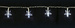 Girlanda Świąteczna gwiazdki LED kurtyna 10 szt. 1,5m