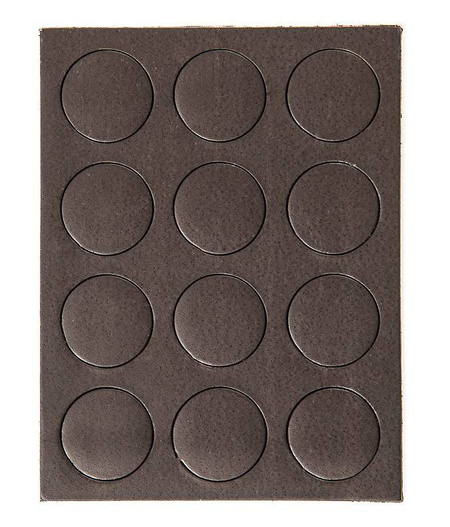 Naklejane dyski MAGNETYCZNE 1,27 cm 12 szt