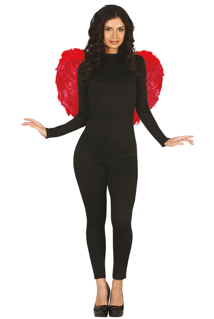 Skrzydła anioła diablicy CZERWONE 50x40 cm