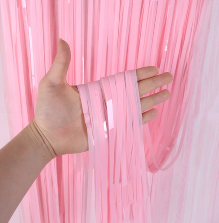 Kurtyna Party pastelowa wisząca 100x200 cm