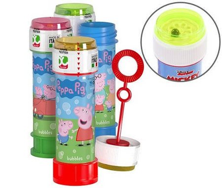 Małe bańki mydlane 60 ml Świnka Peppa